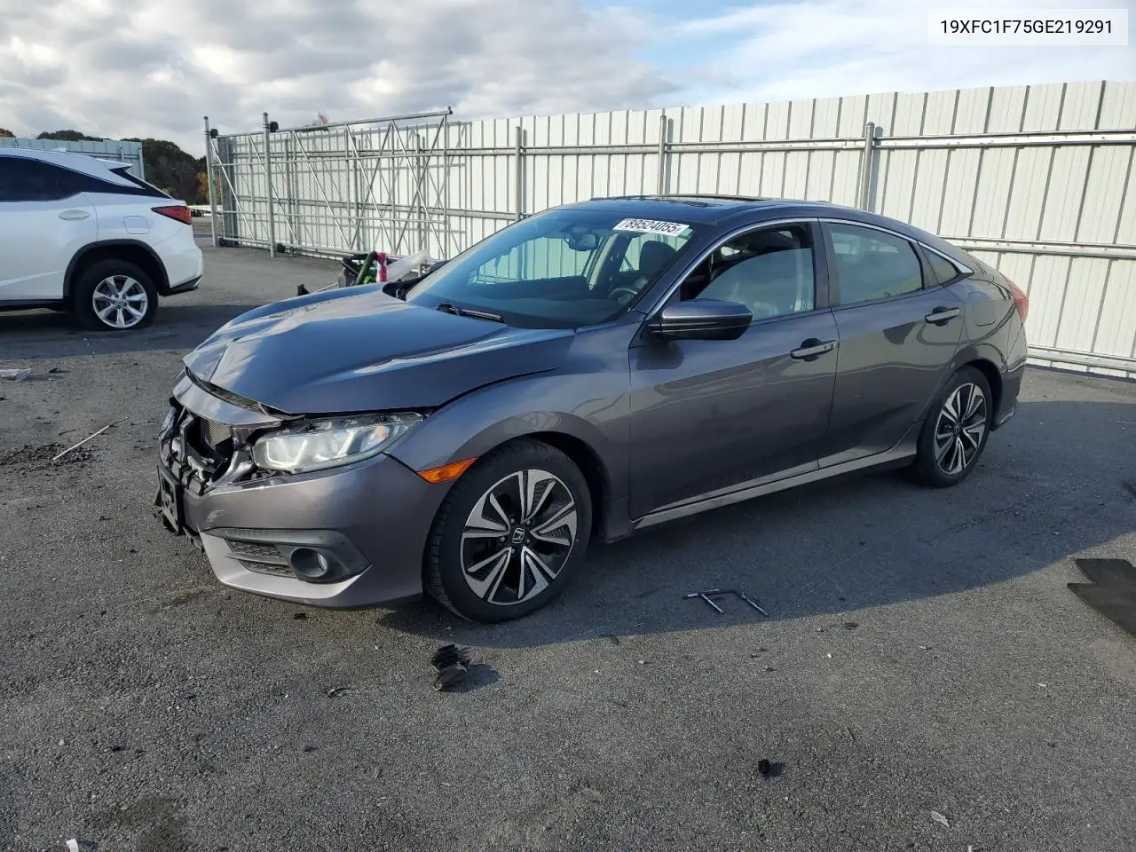 19XFC1F75GE219291 2016 Honda Civic Exl