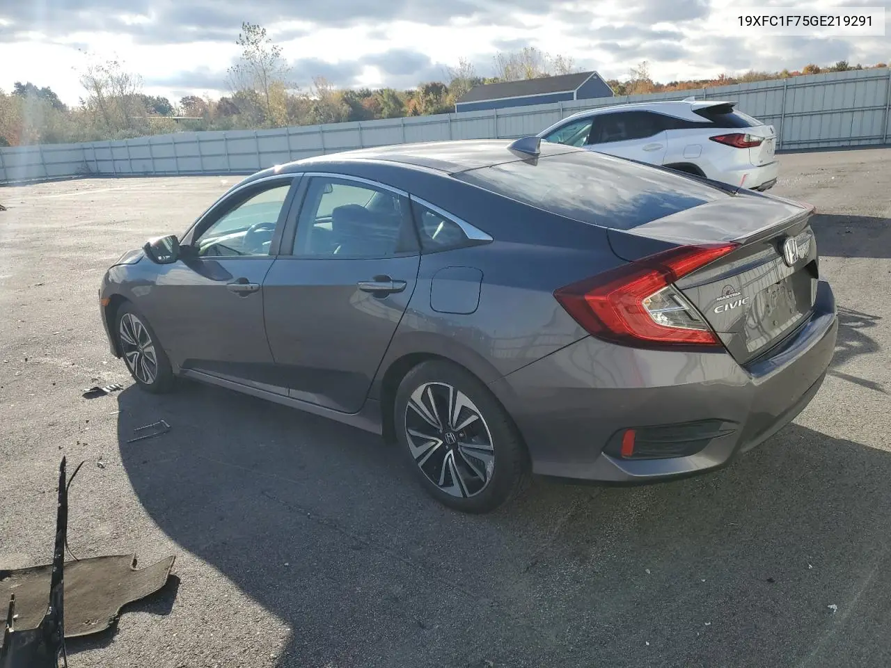 19XFC1F75GE219291 2016 Honda Civic Exl