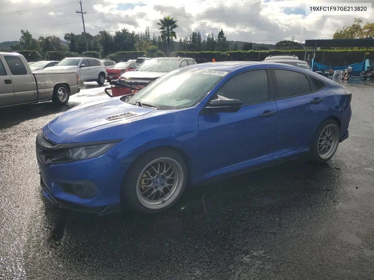 19XFC1F97GE213820 2016 Honda Civic Touring