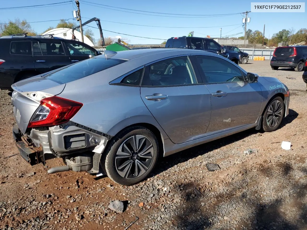 19XFC1F79GE212537 2016 Honda Civic Exl