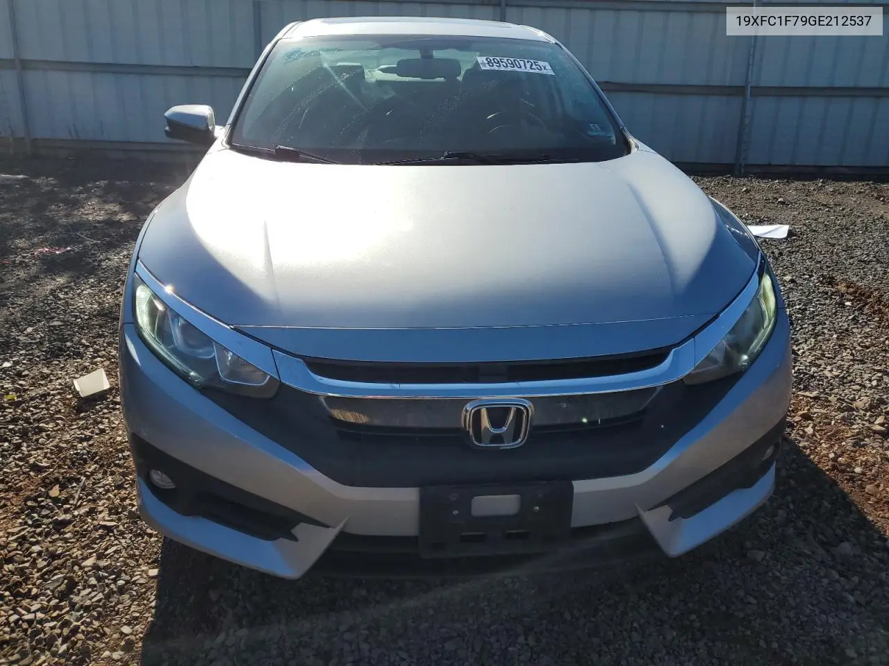 19XFC1F79GE212537 2016 Honda Civic Exl