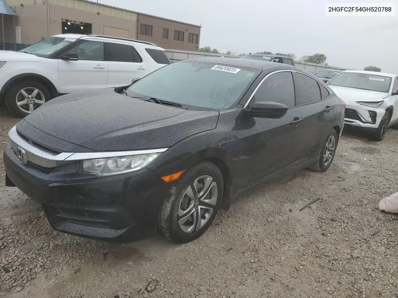 2HGFC2F54GH520788 2016 Honda Civic Lx