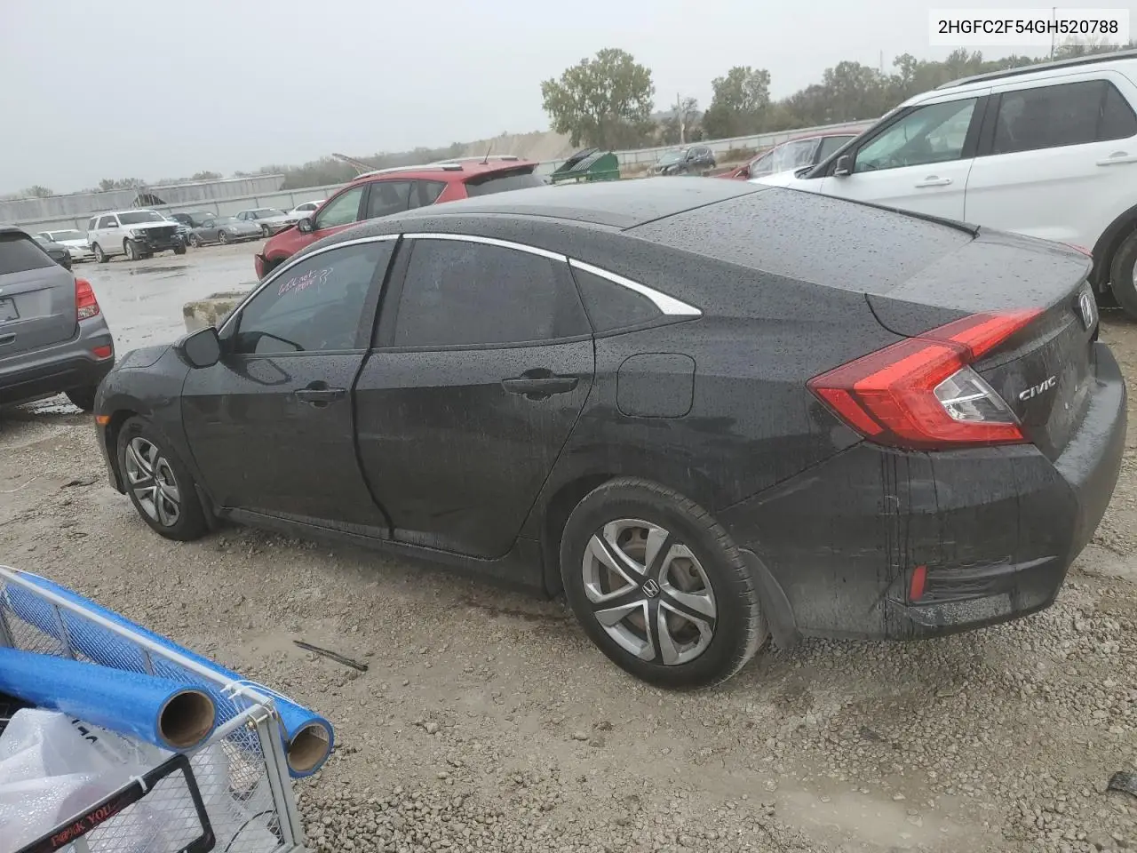 2HGFC2F54GH520788 2016 Honda Civic Lx