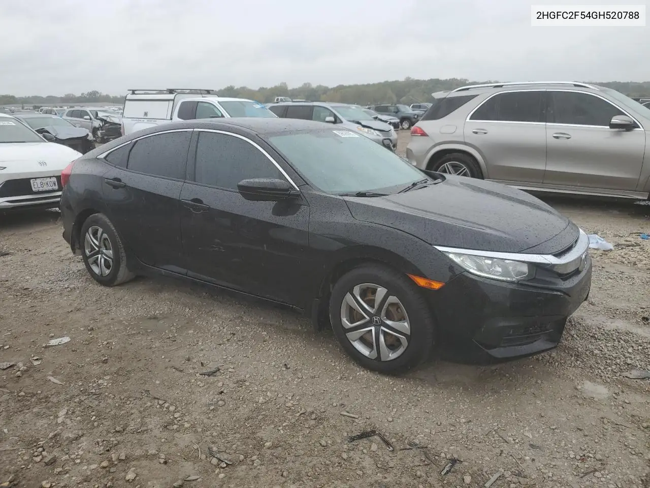 2HGFC2F54GH520788 2016 Honda Civic Lx