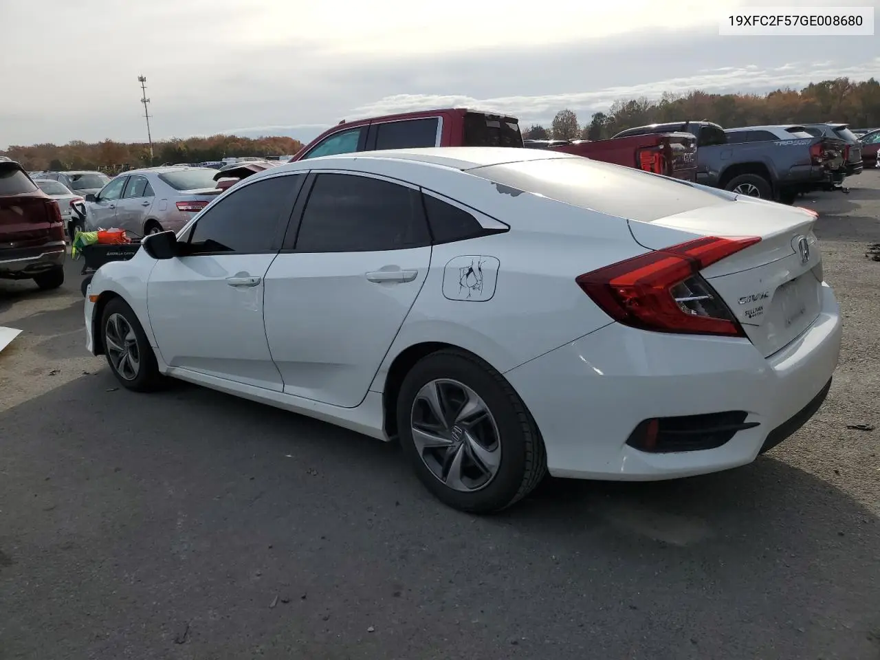 19XFC2F57GE008680 2016 Honda Civic Lx