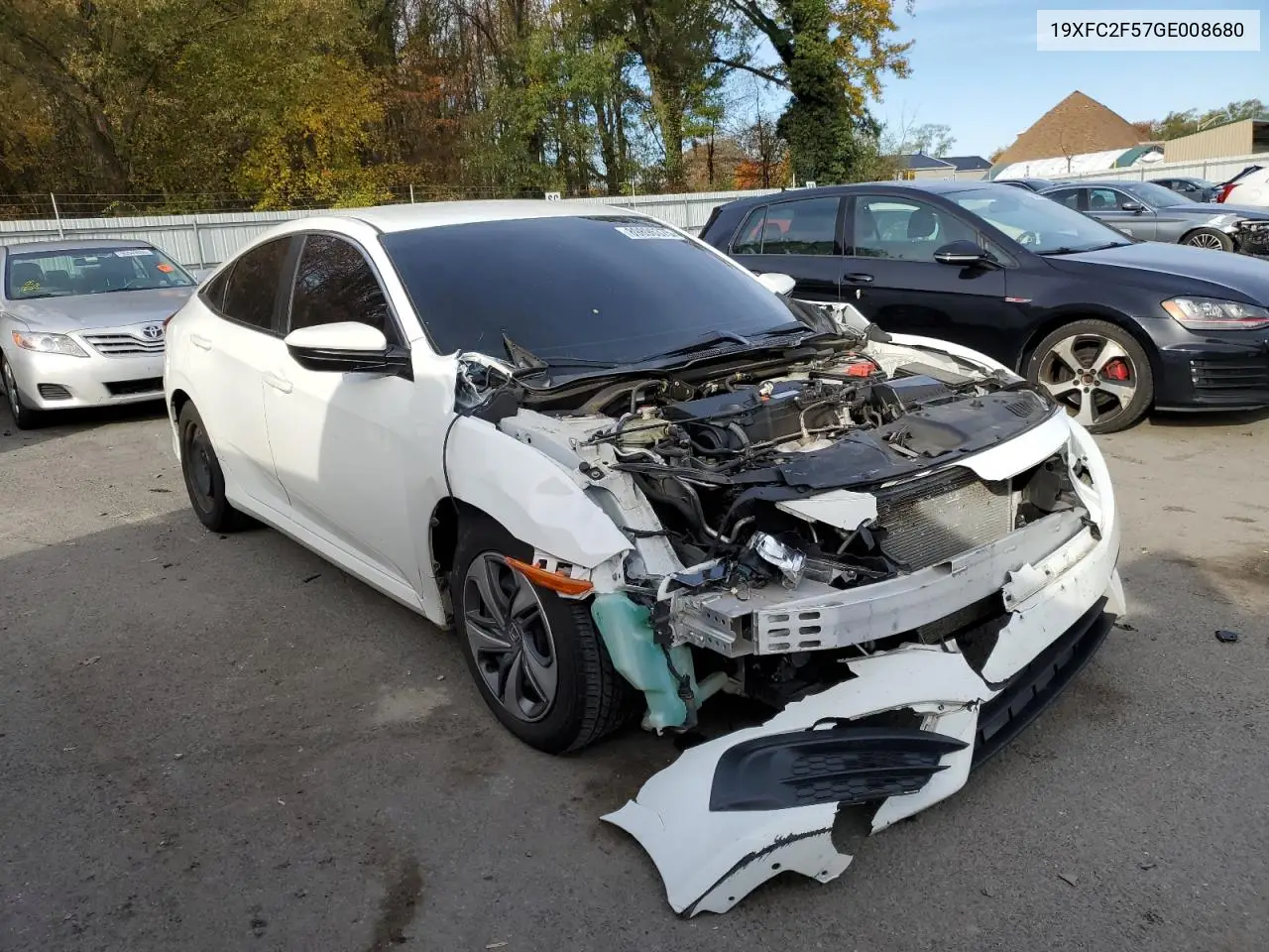 19XFC2F57GE008680 2016 Honda Civic Lx