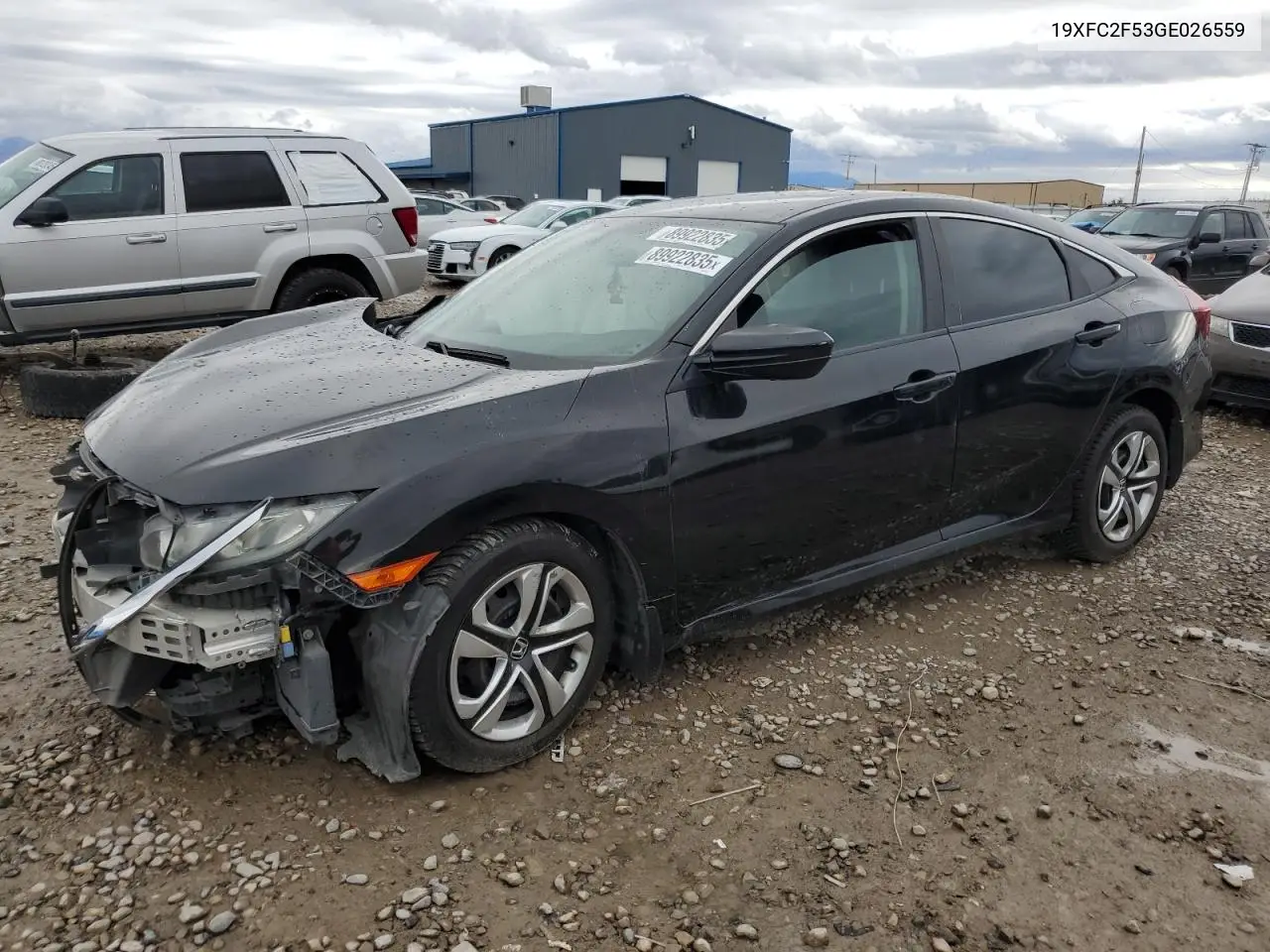 19XFC2F53GE026559 2016 Honda Civic Lx