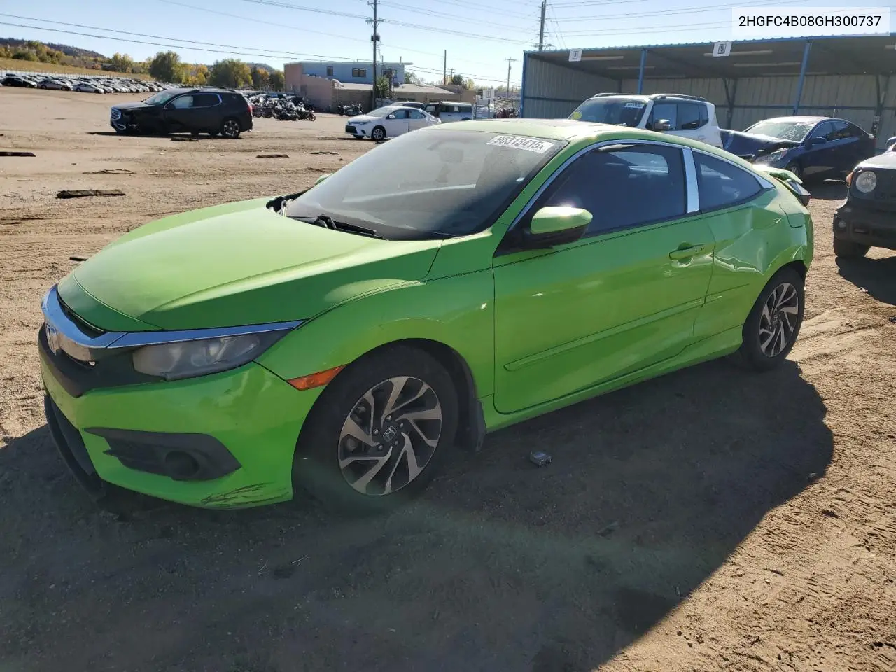 2HGFC4B08GH300737 2016 Honda Civic Lx