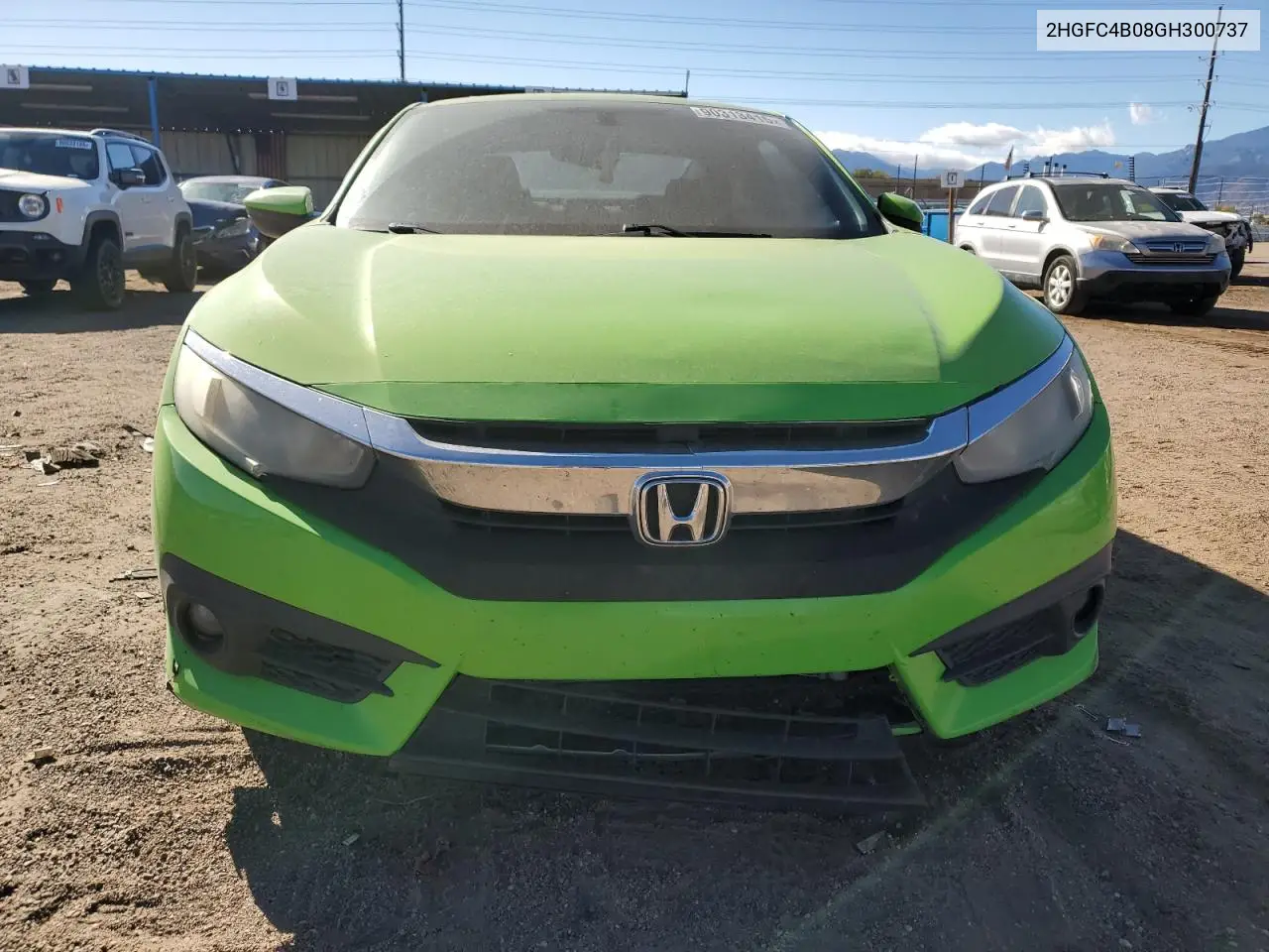 2HGFC4B08GH300737 2016 Honda Civic Lx