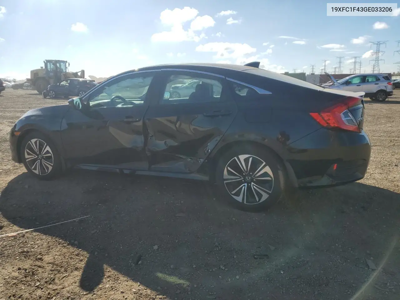 19XFC1F43GE033206 2016 Honda Civic Ex