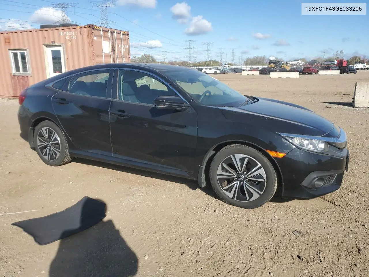 19XFC1F43GE033206 2016 Honda Civic Ex