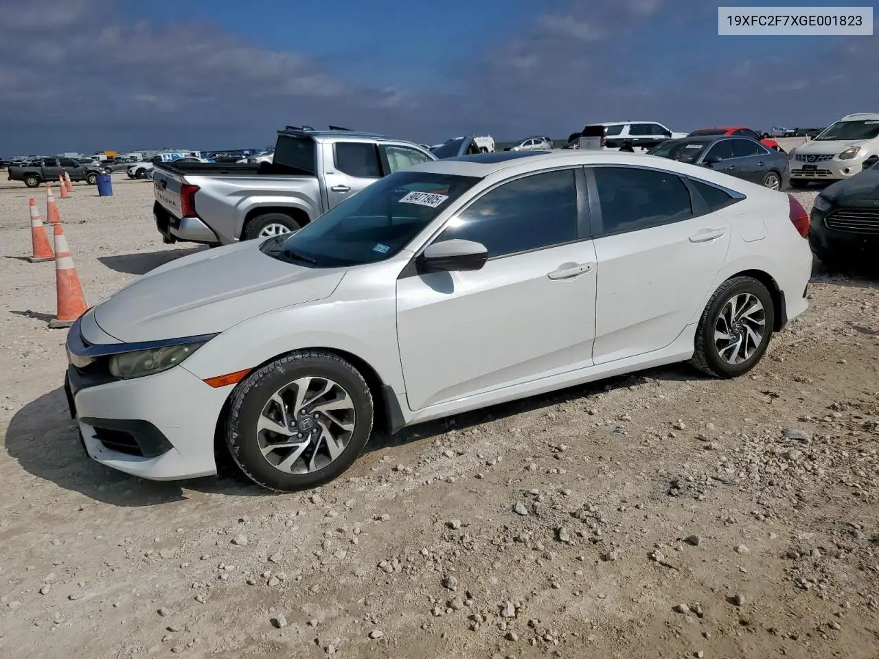 19XFC2F7XGE001823 2016 Honda Civic Ex