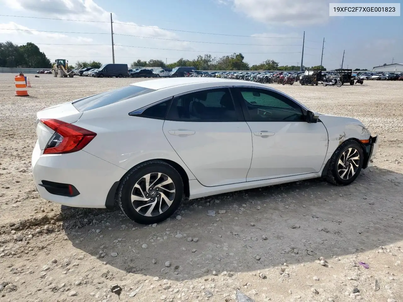 19XFC2F7XGE001823 2016 Honda Civic Ex