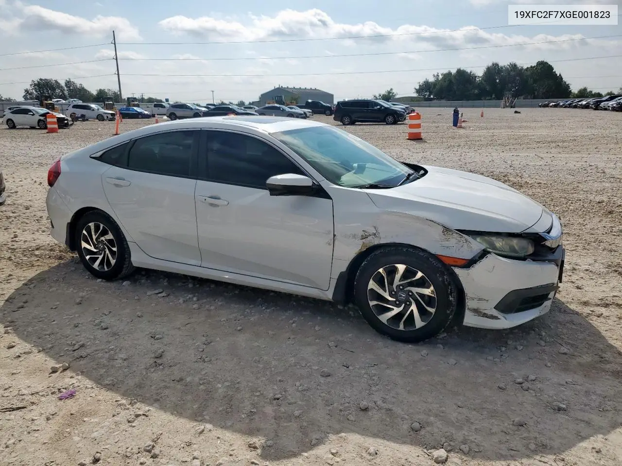 19XFC2F7XGE001823 2016 Honda Civic Ex
