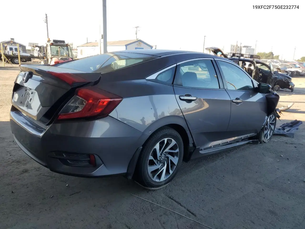 19XFC2F75GE232774 2016 Honda Civic Ex