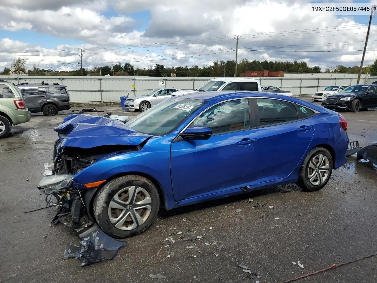 19XFC2F50GE057445 2016 Honda Civic Lx
