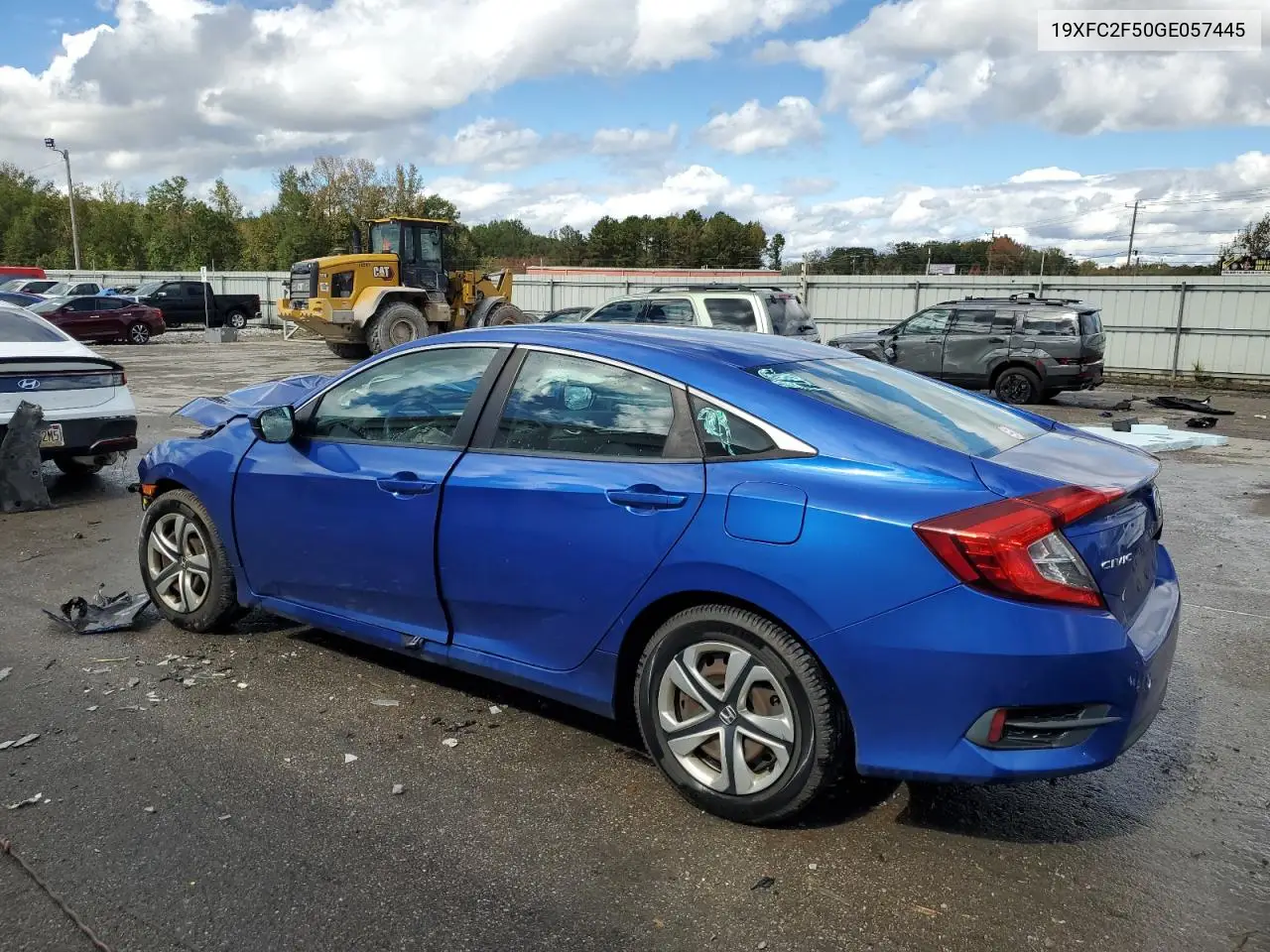 19XFC2F50GE057445 2016 Honda Civic Lx