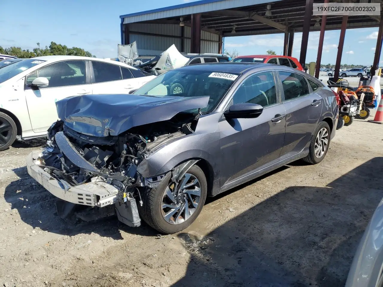 19XFC2F70GE002320 2016 Honda Civic Ex
