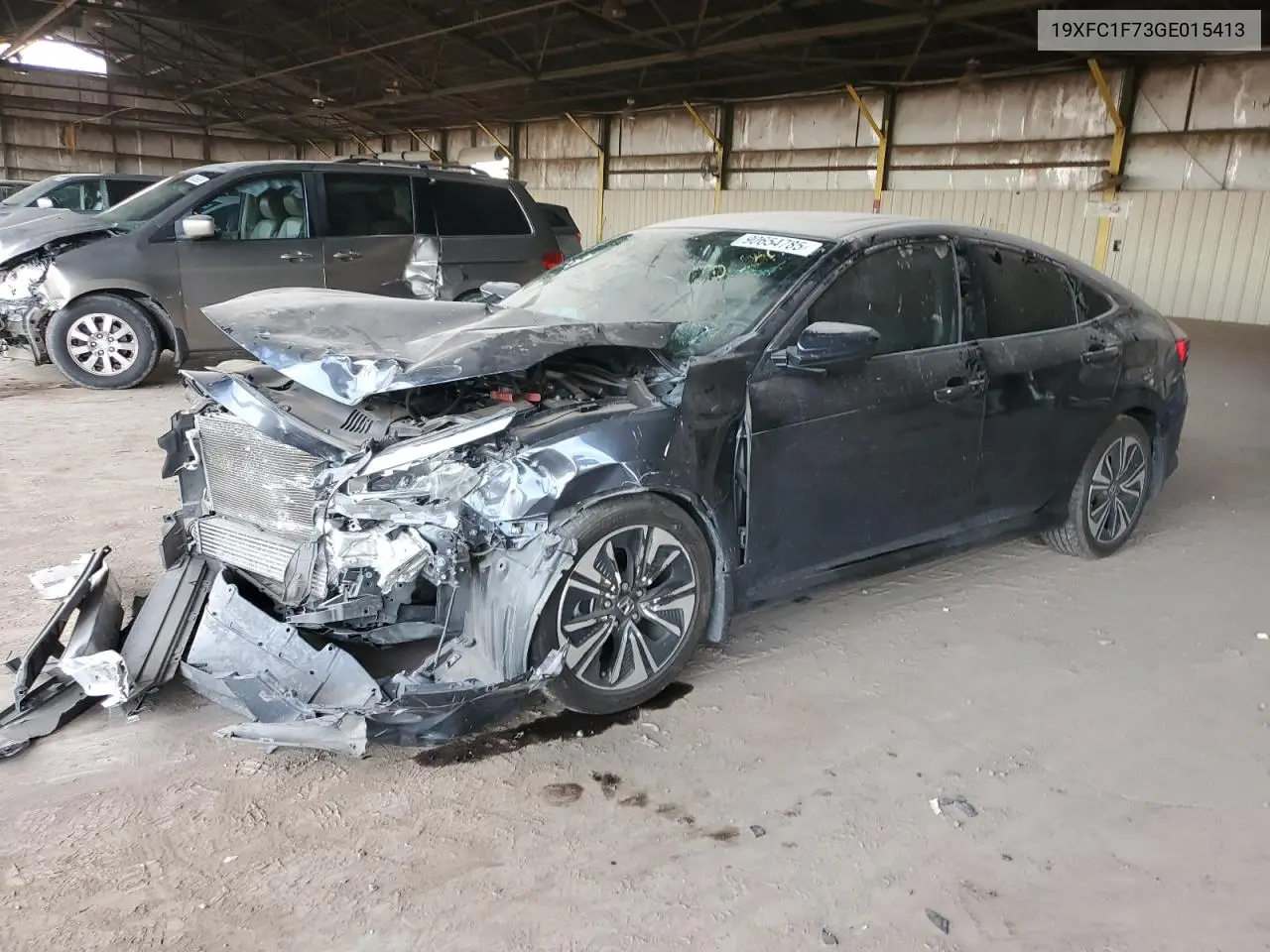 19XFC1F73GE015413 2016 Honda Civic Exl