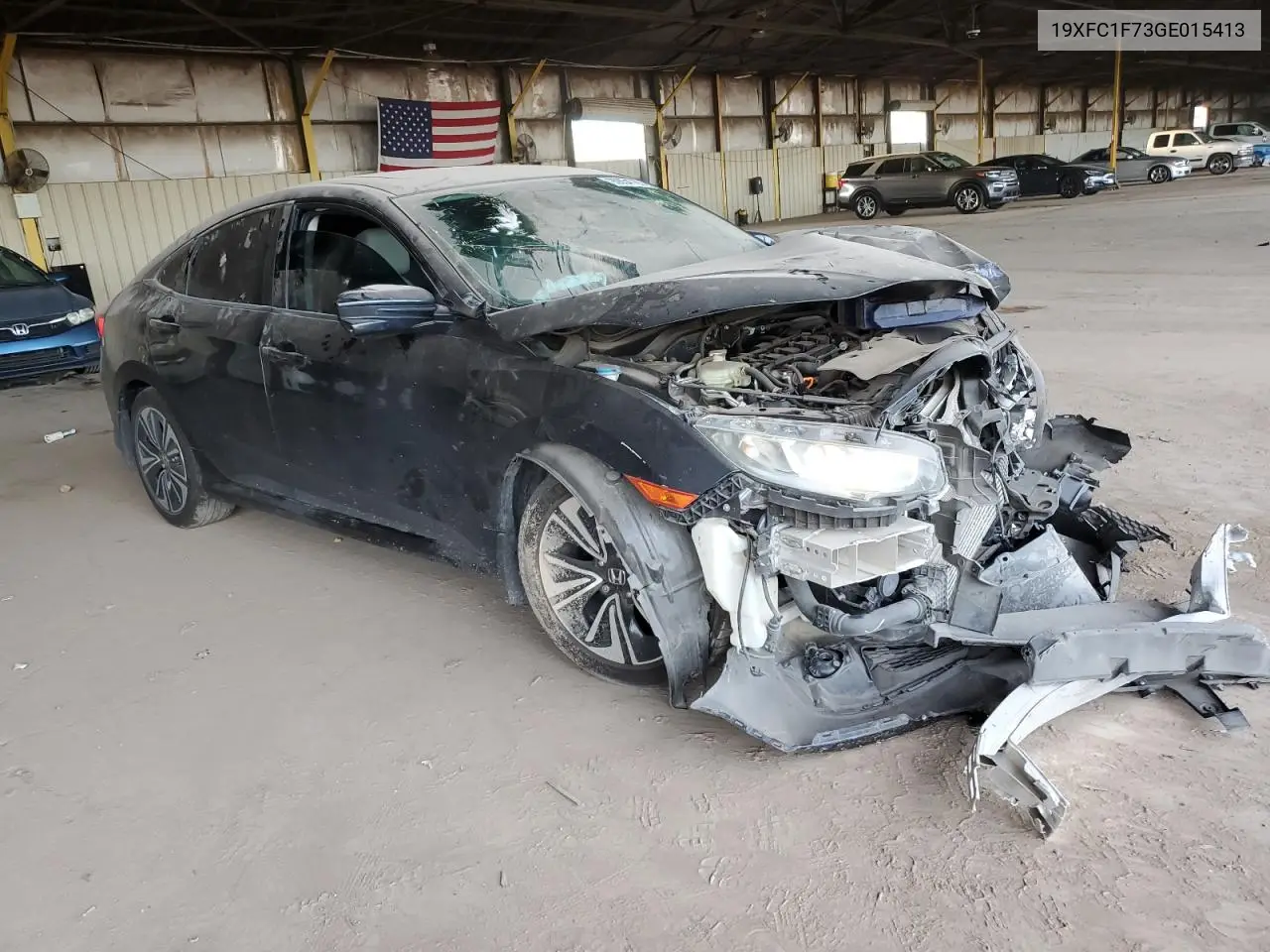 19XFC1F73GE015413 2016 Honda Civic Exl