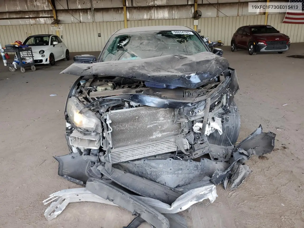 19XFC1F73GE015413 2016 Honda Civic Exl