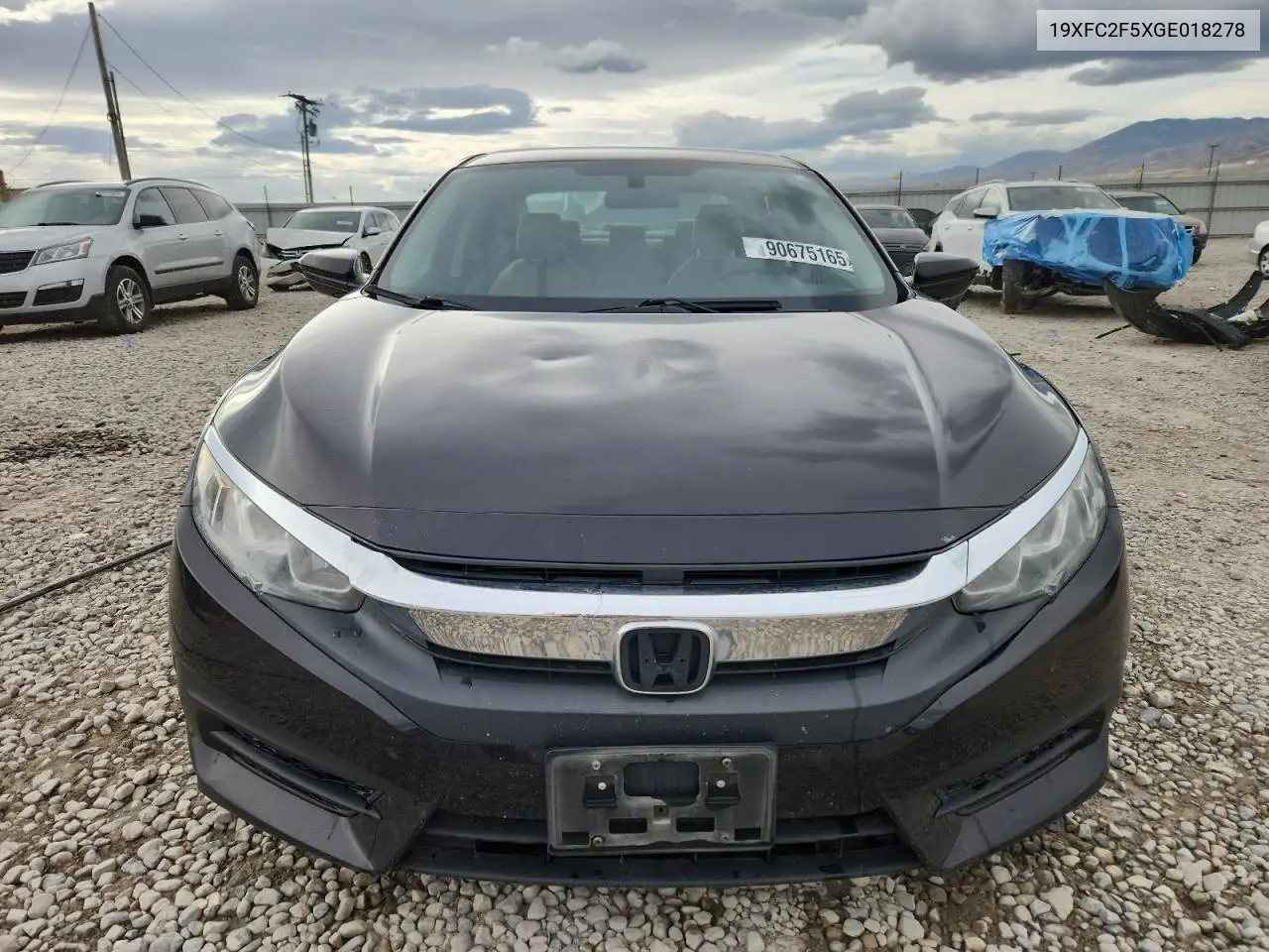 19XFC2F5XGE018278 2016 Honda Civic Lx