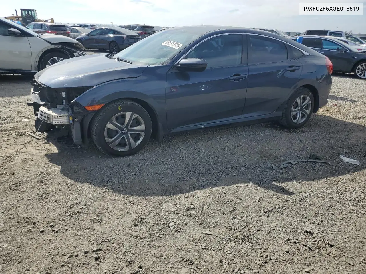 19XFC2F5XGE018619 2016 Honda Civic Lx