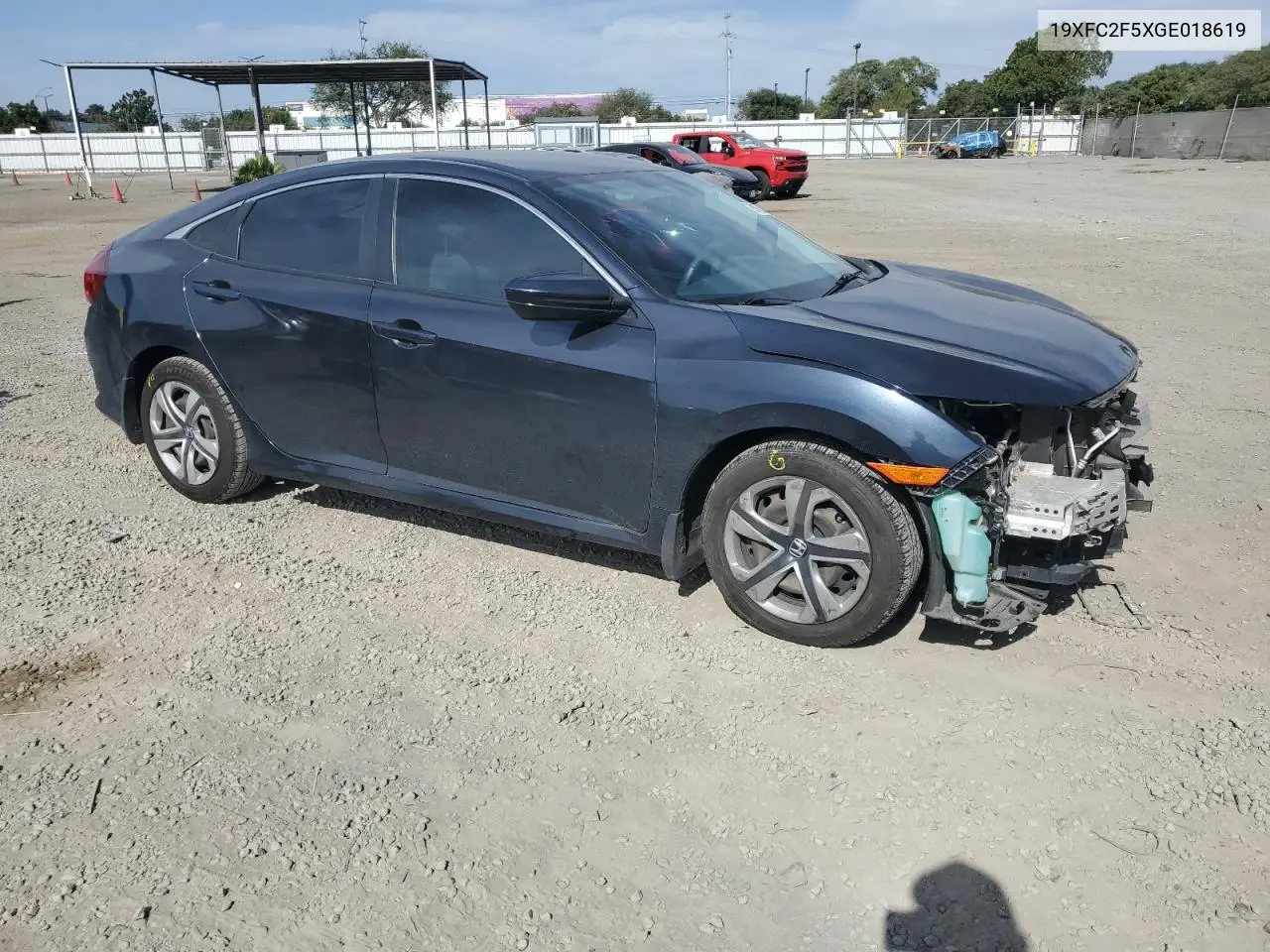 19XFC2F5XGE018619 2016 Honda Civic Lx