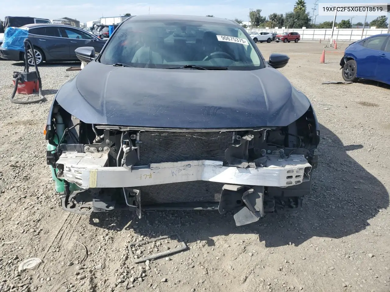 19XFC2F5XGE018619 2016 Honda Civic Lx