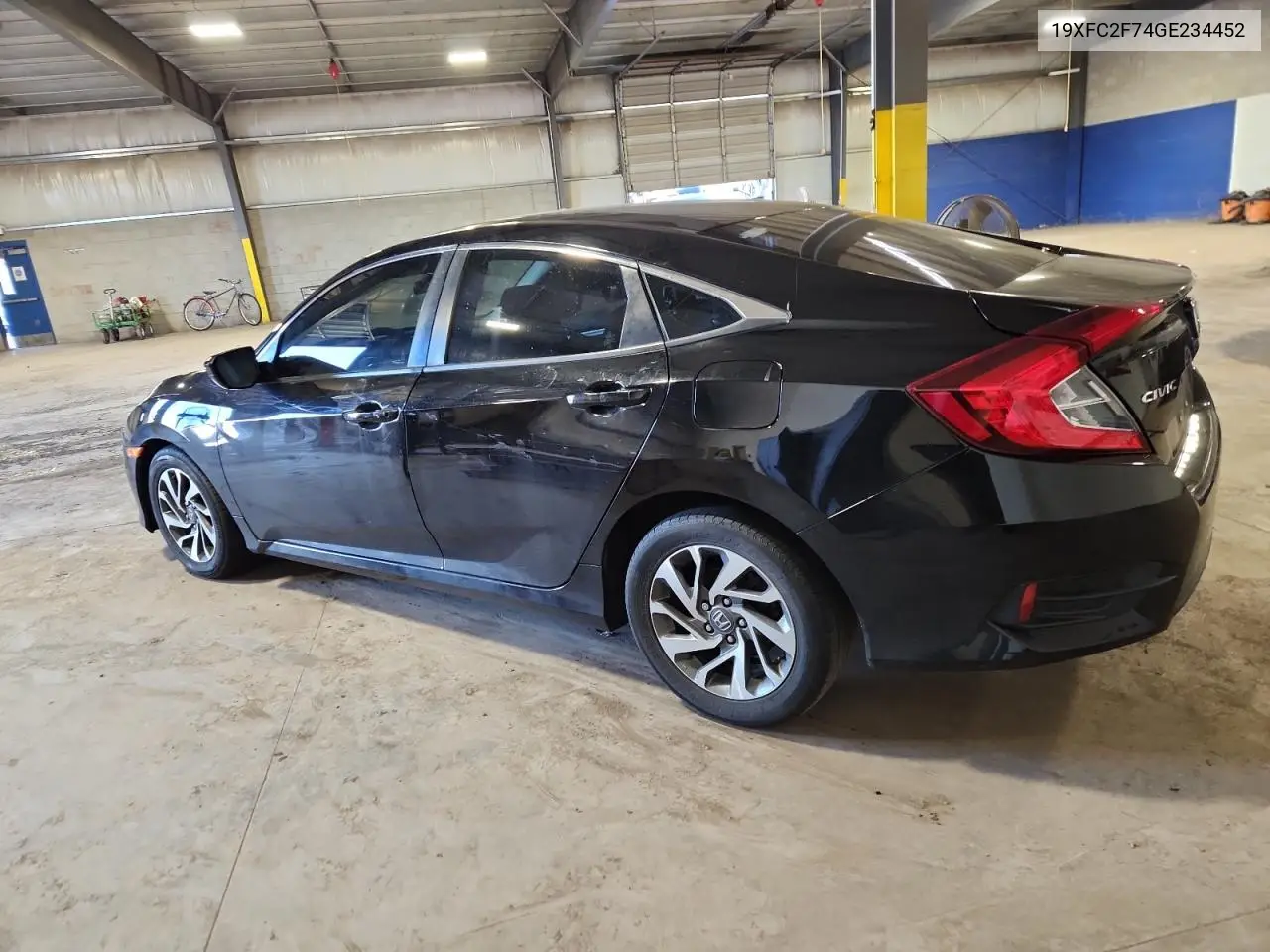 19XFC2F74GE234452 2016 Honda Civic Ex