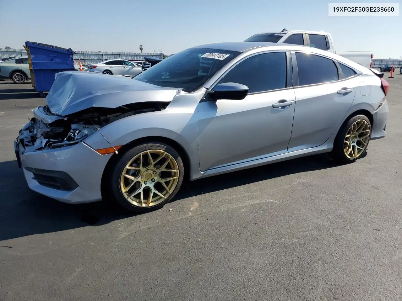 19XFC2F50GE238660 2016 Honda Civic Lx