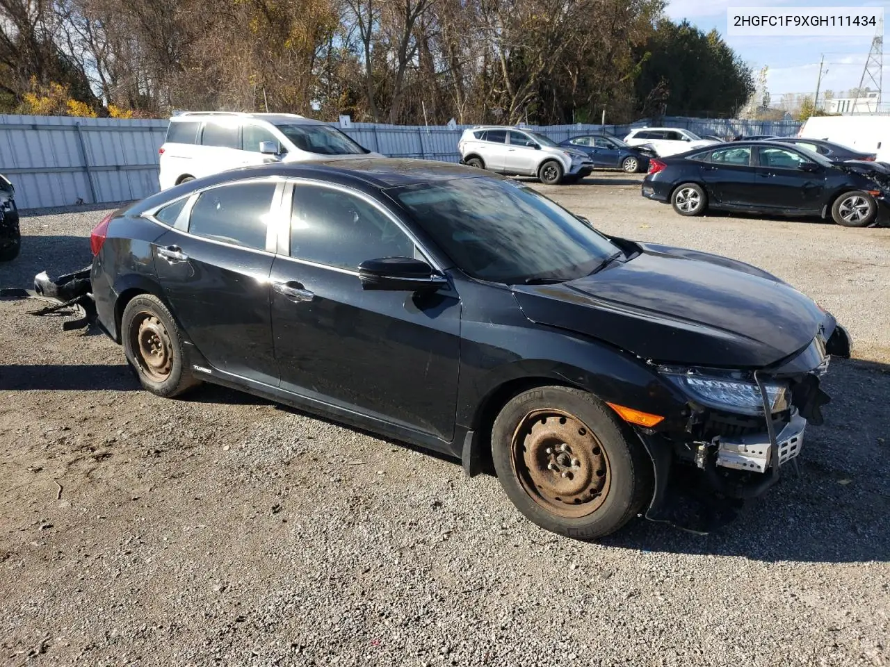 2HGFC1F9XGH111434 2016 Honda Civic Touring