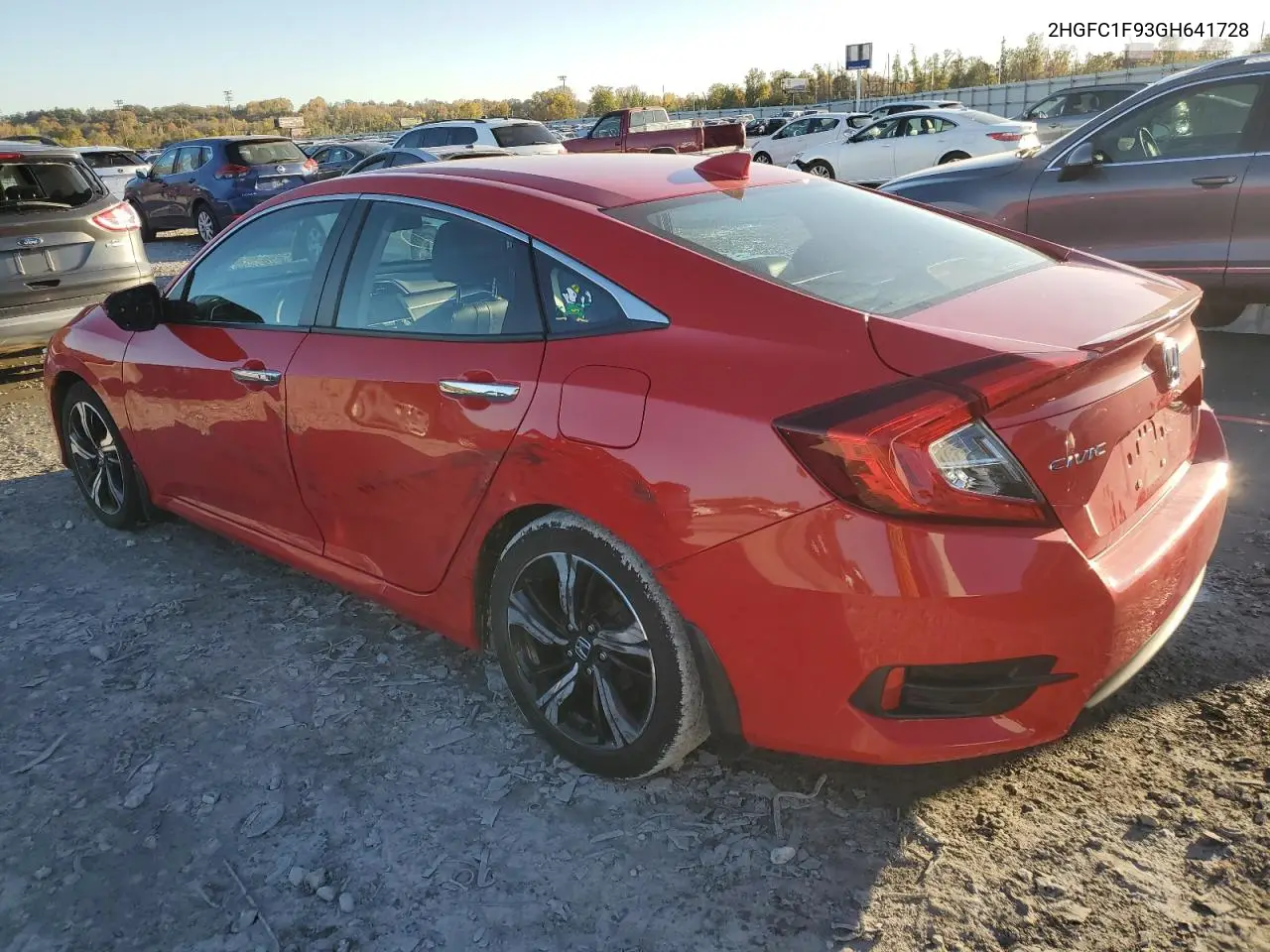 2HGFC1F93GH641728 2016 Honda Civic Touring