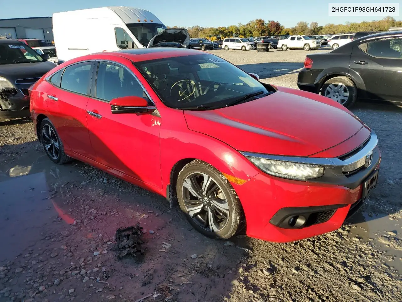 2HGFC1F93GH641728 2016 Honda Civic Touring