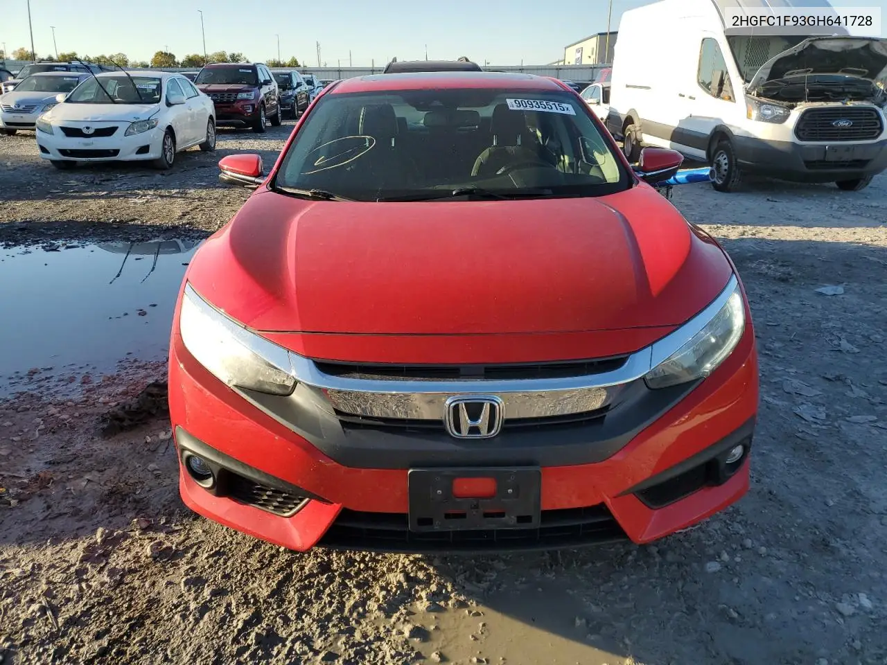 2HGFC1F93GH641728 2016 Honda Civic Touring