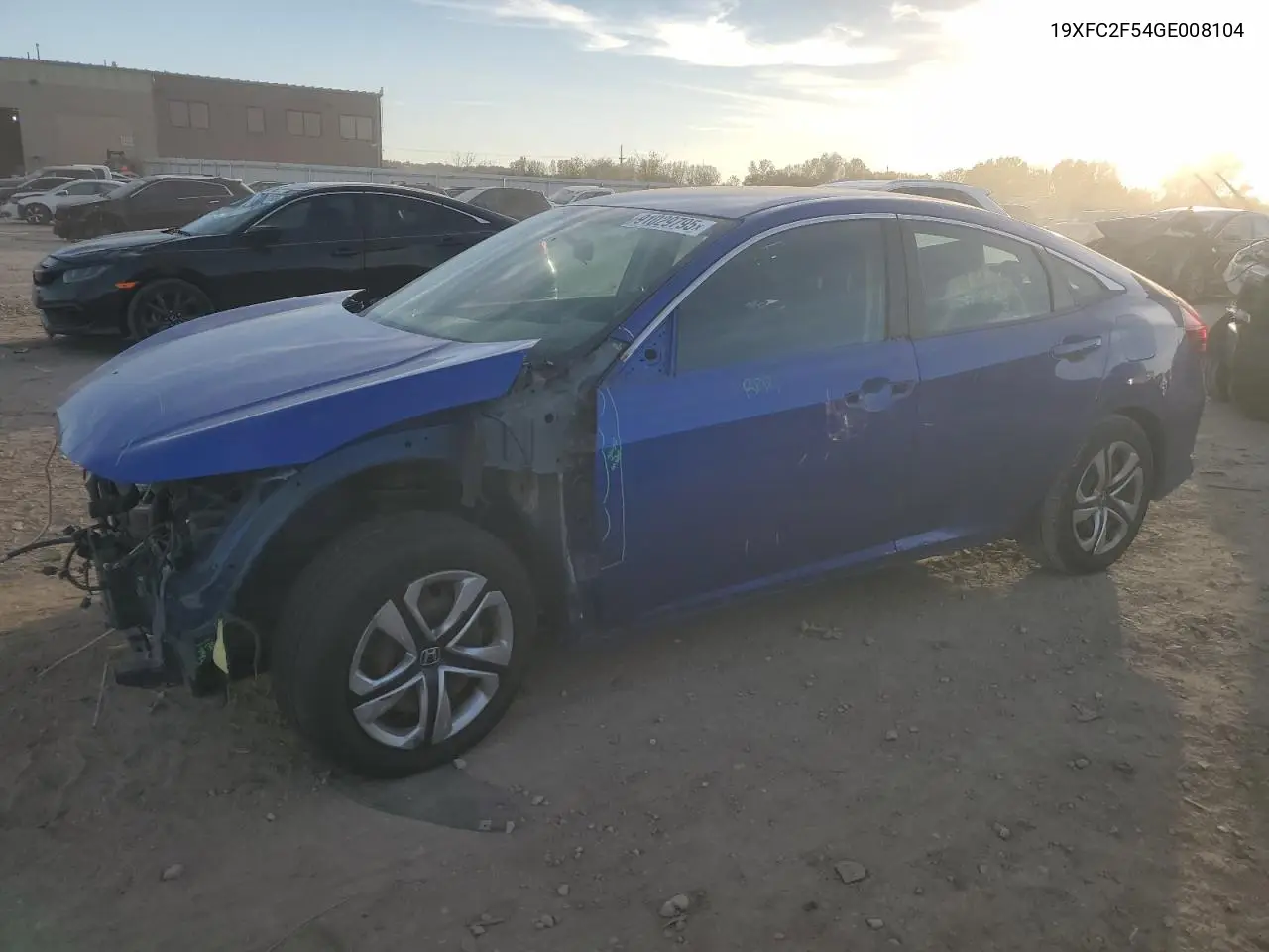 19XFC2F54GE008104 2016 Honda Civic Lx