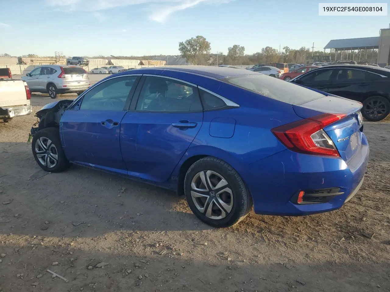 19XFC2F54GE008104 2016 Honda Civic Lx