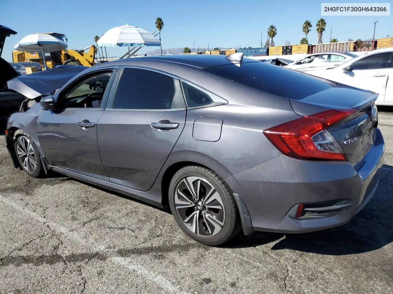 2HGFC1F30GH643366 2016 Honda Civic Ex