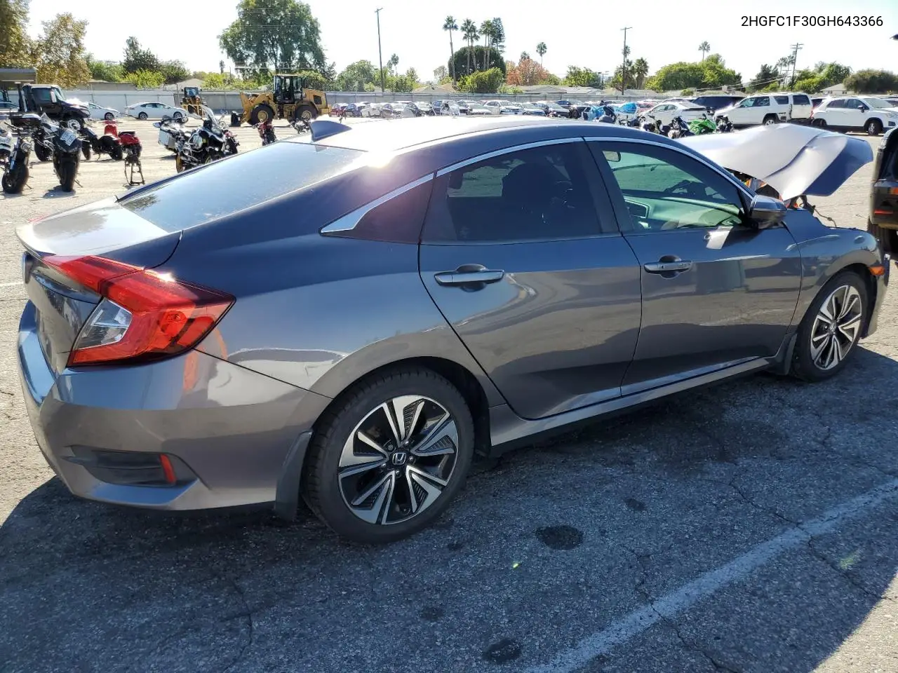 2HGFC1F30GH643366 2016 Honda Civic Ex