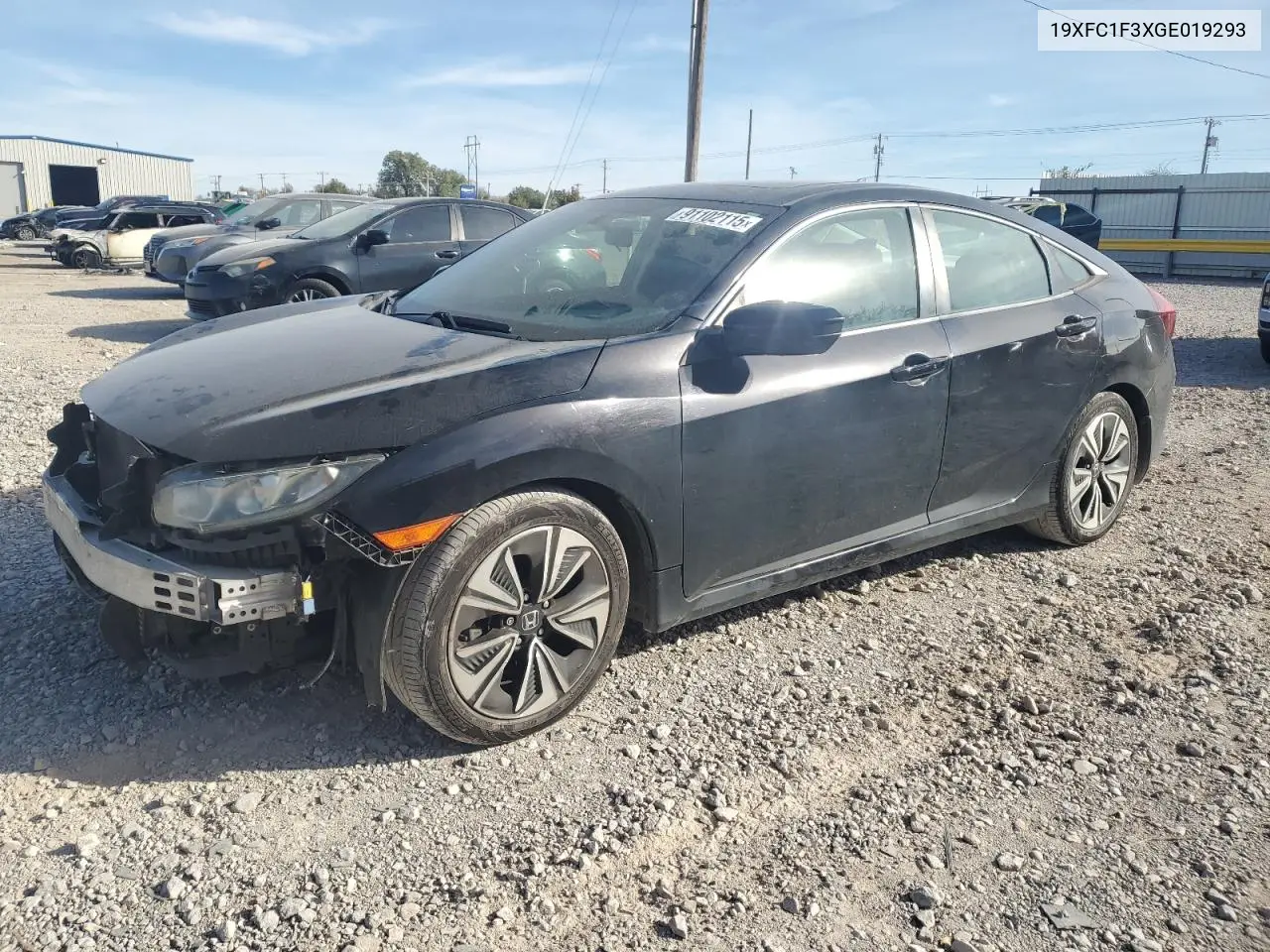 19XFC1F3XGE019293 2016 Honda Civic Ex