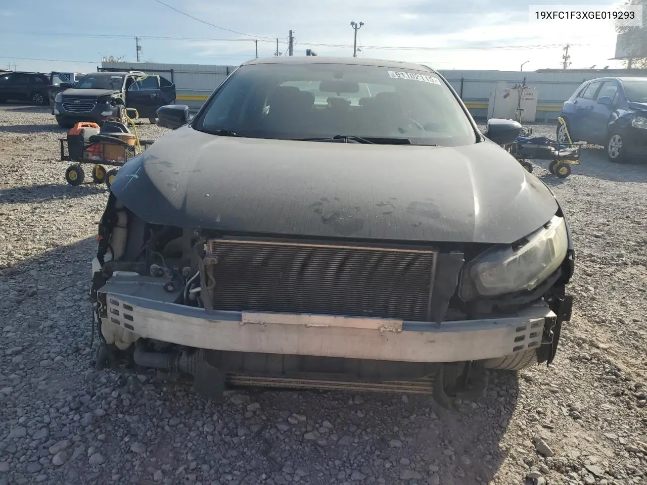 19XFC1F3XGE019293 2016 Honda Civic Ex