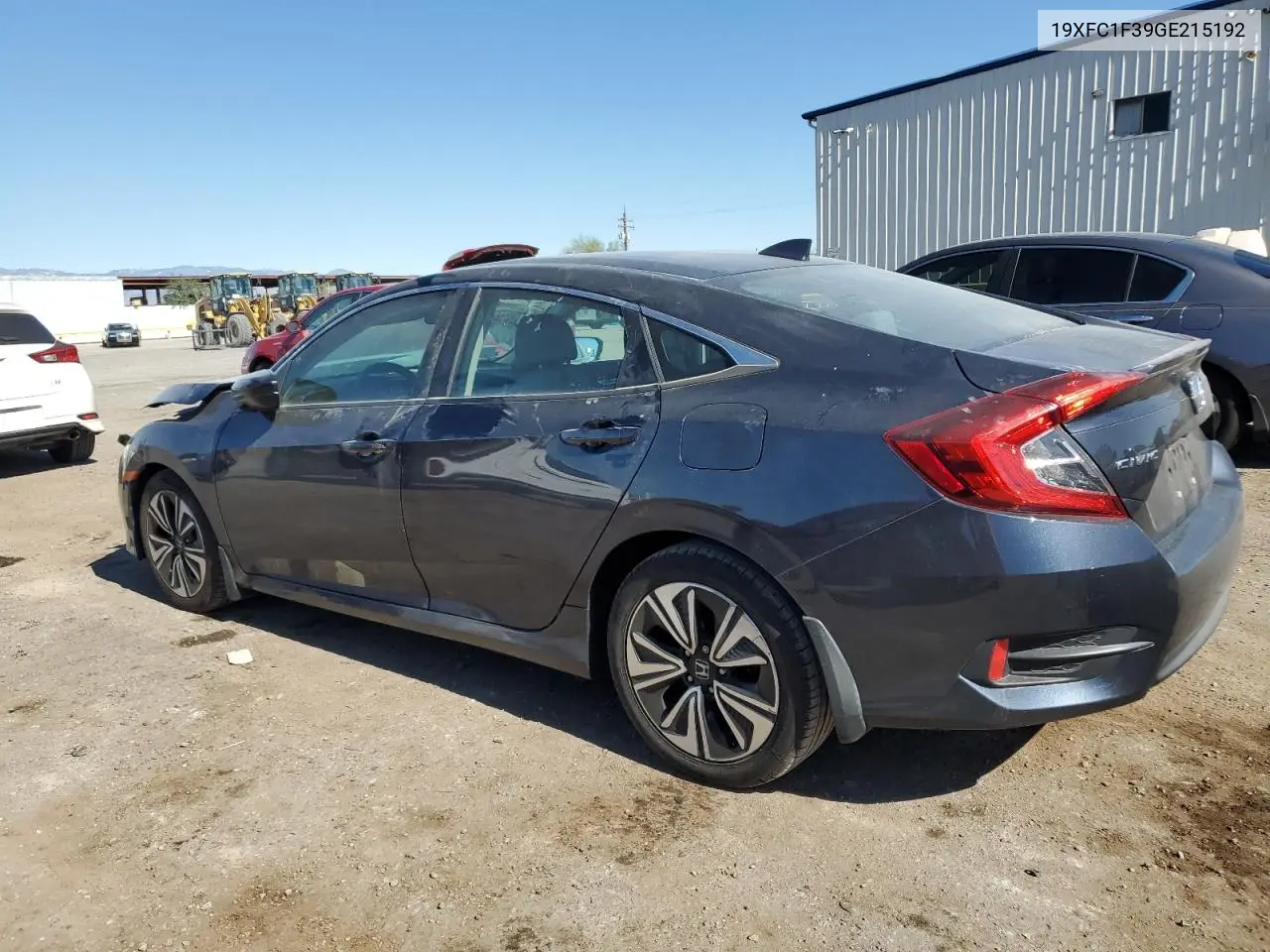 19XFC1F39GE215192 2016 Honda Civic Ex