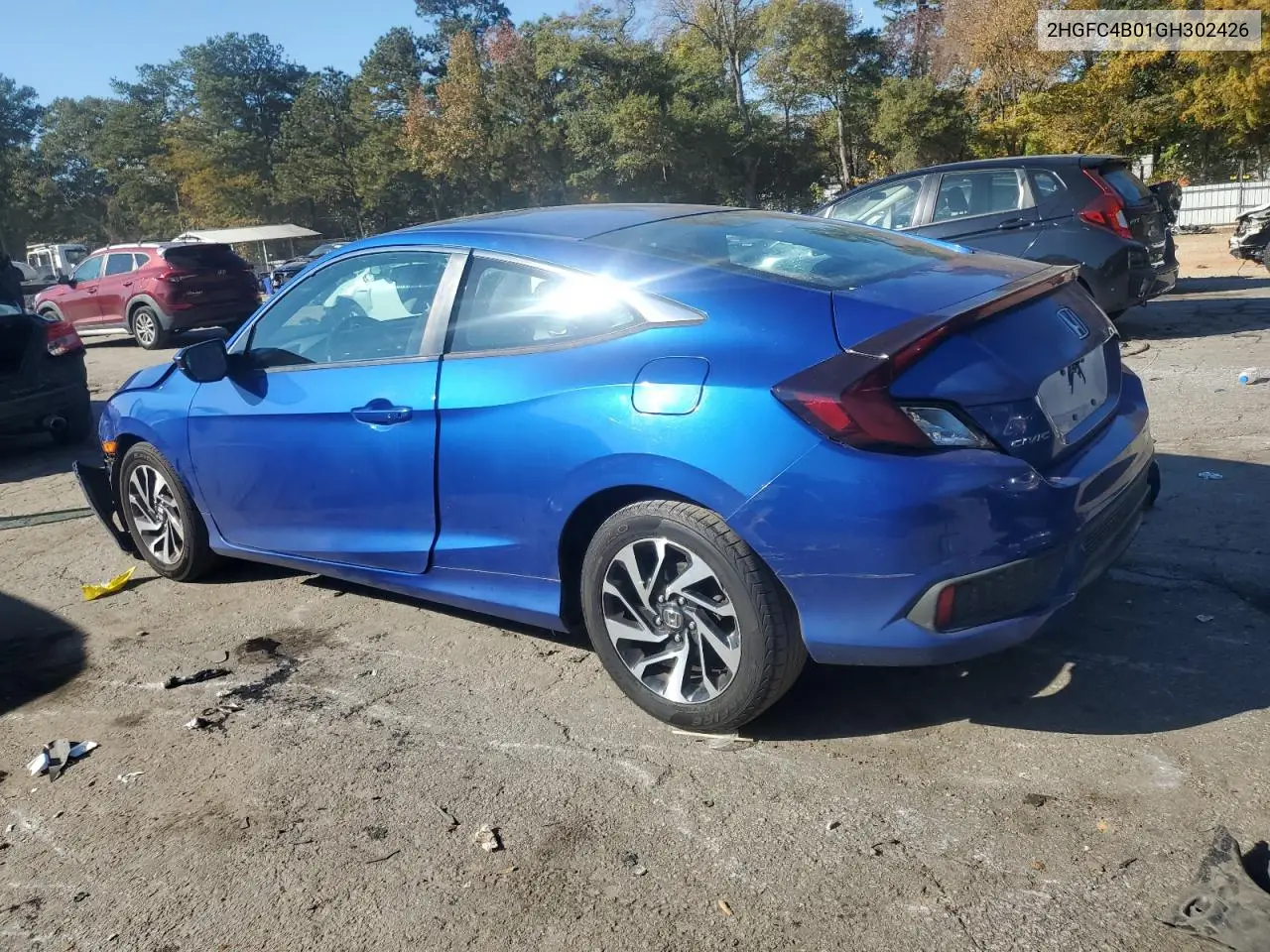 2HGFC4B01GH302426 2016 Honda Civic Lx
