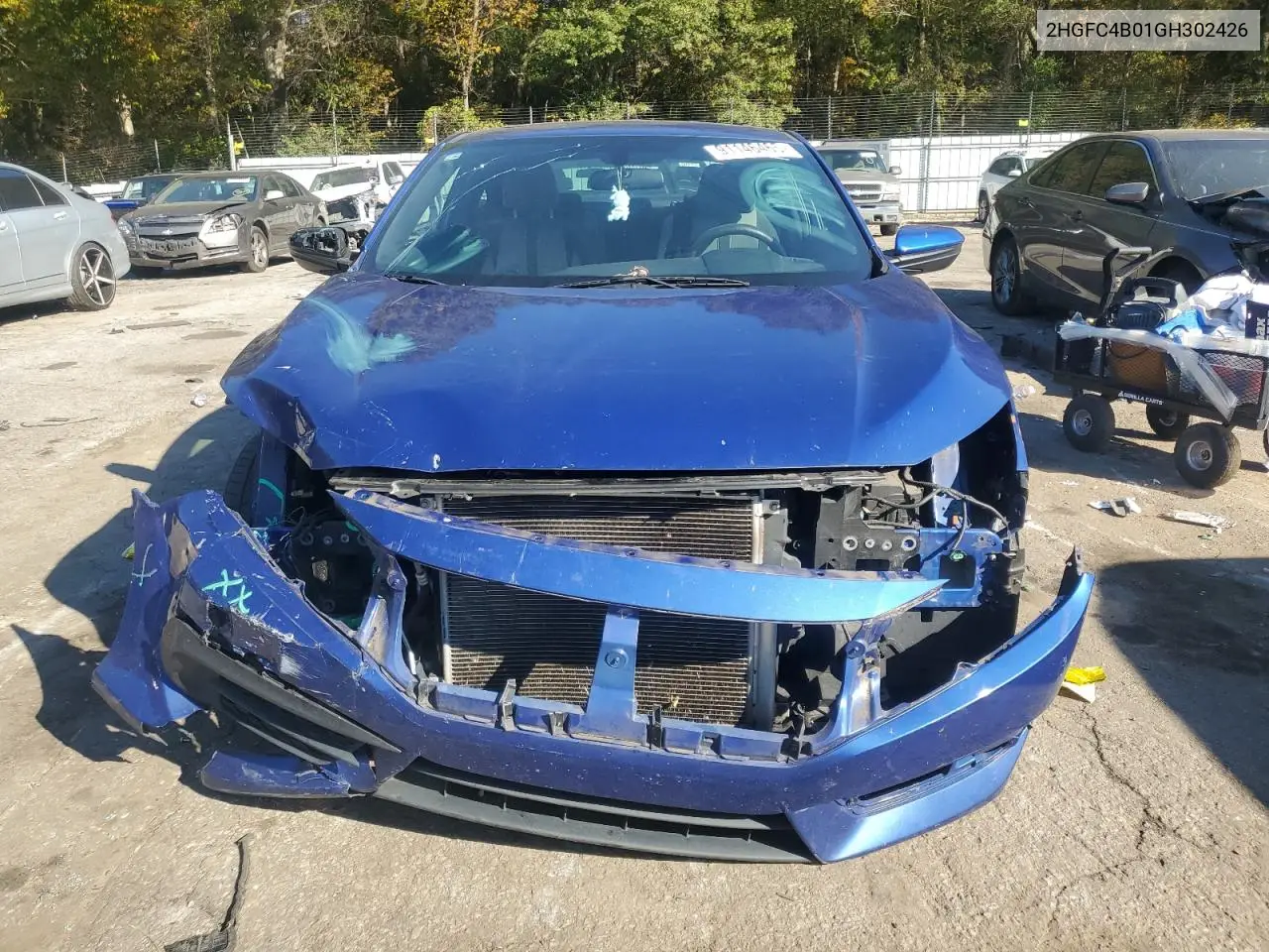2HGFC4B01GH302426 2016 Honda Civic Lx