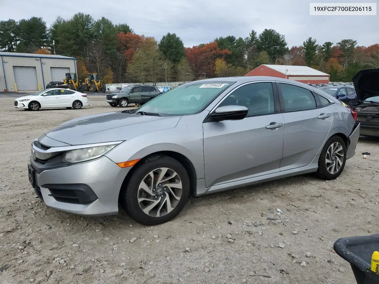 19XFC2F70GE206115 2016 Honda Civic Ex