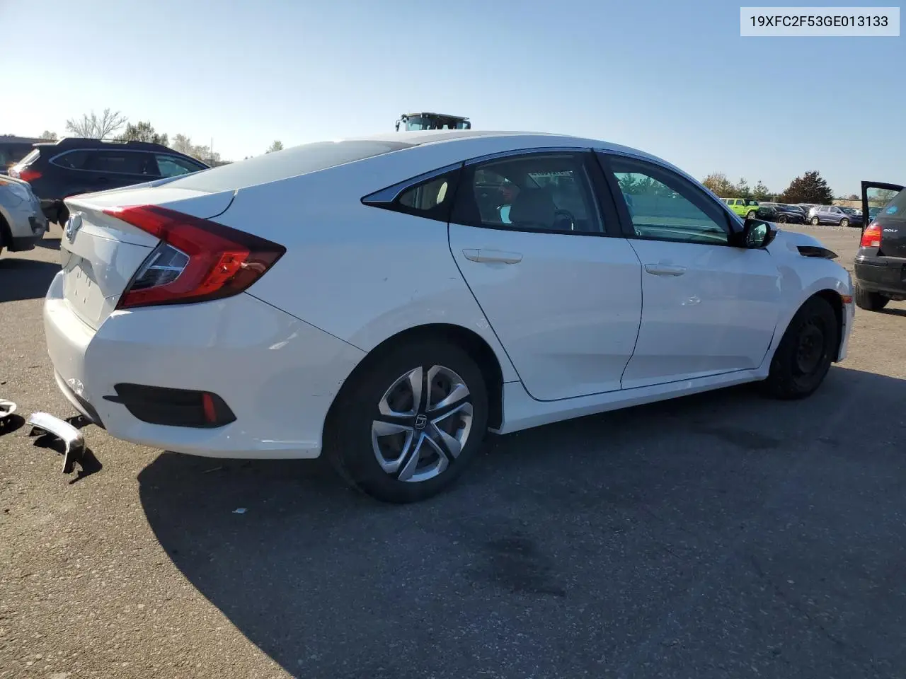 19XFC2F53GE013133 2016 Honda Civic Lx