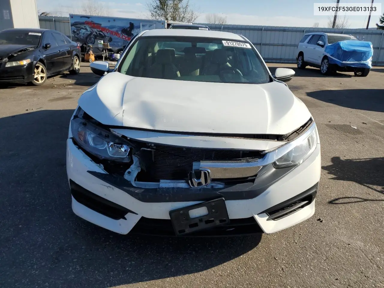 19XFC2F53GE013133 2016 Honda Civic Lx