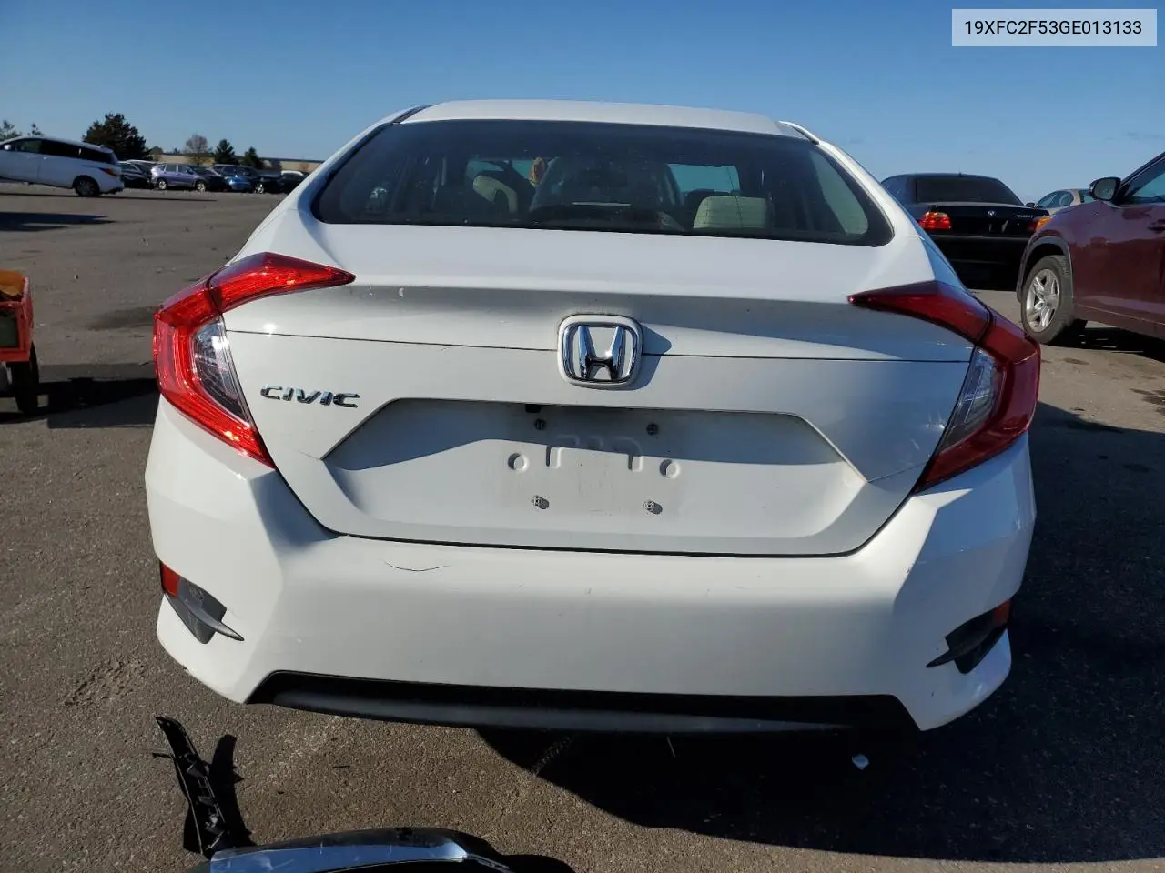 19XFC2F53GE013133 2016 Honda Civic Lx