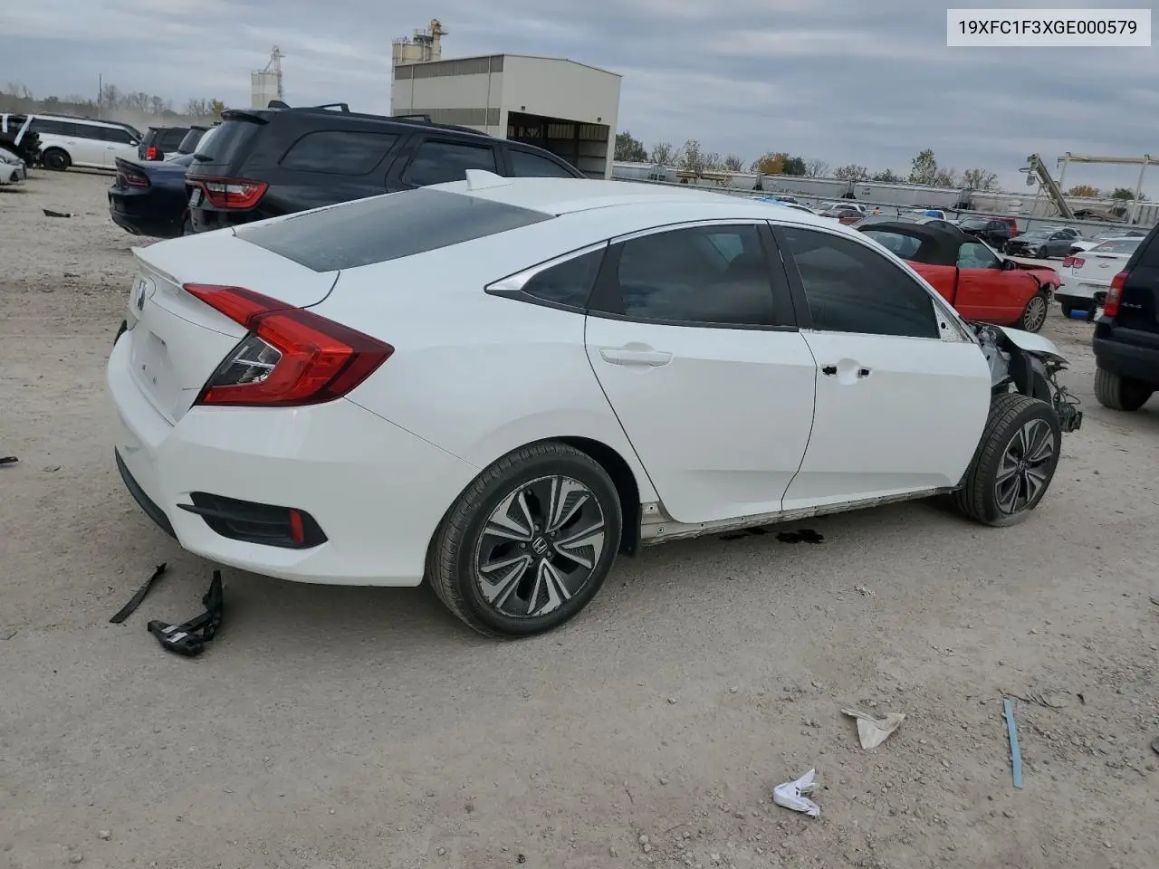19XFC1F3XGE000579 2016 Honda Civic Ex