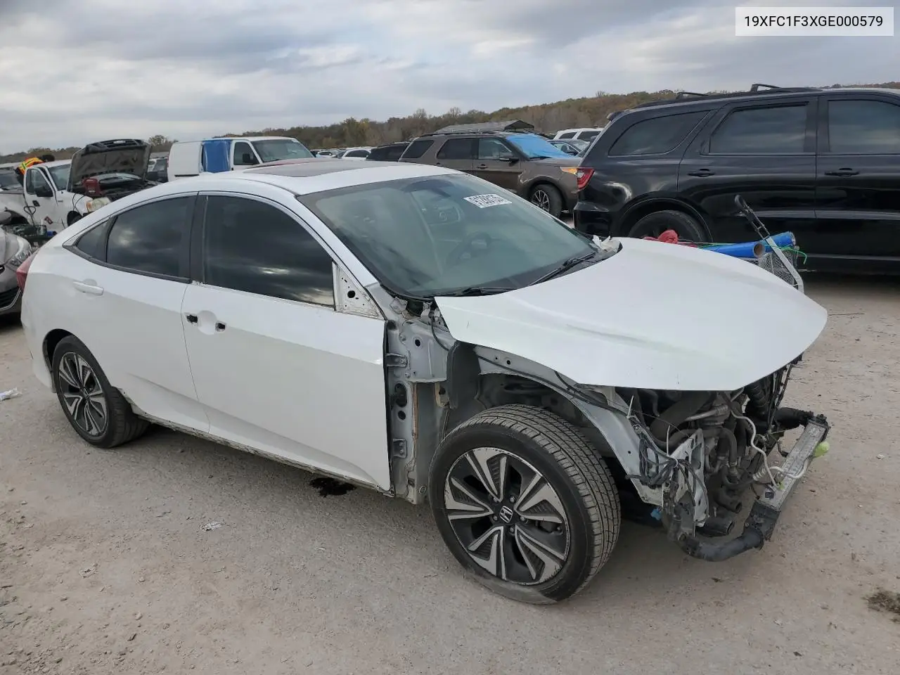 19XFC1F3XGE000579 2016 Honda Civic Ex